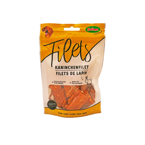 BUBIMEX CHEW STRIPS RABBIT 100G