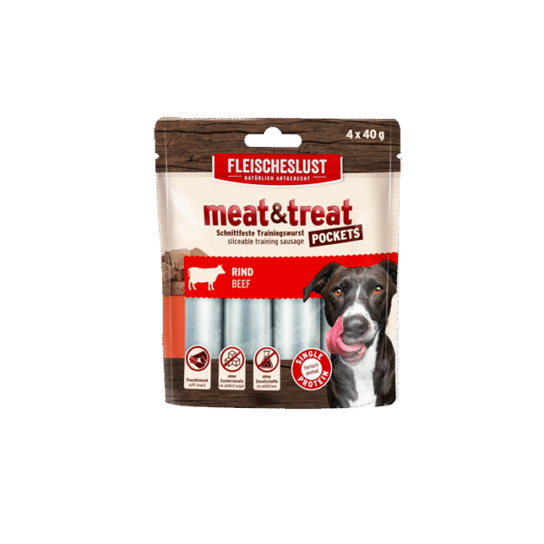 MEET & TREAT BEEF & CARROTS 4X40G