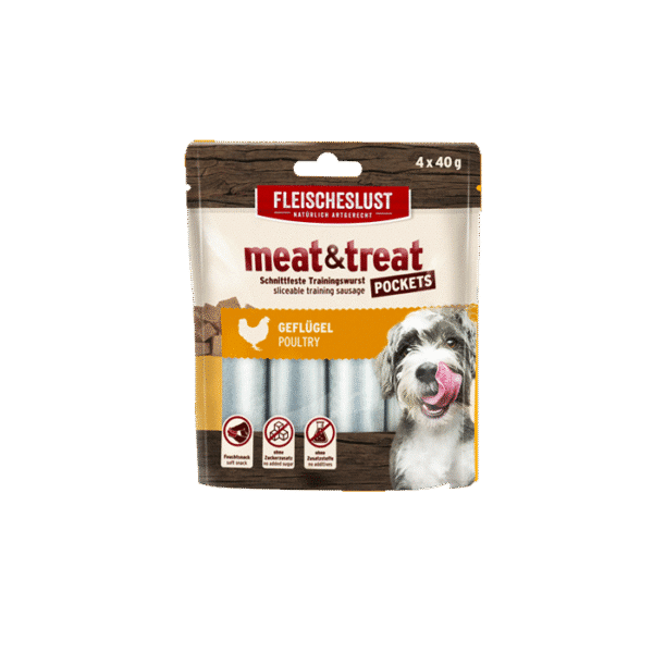 MEET & TREAT CHICKEN & SWEET POTATO 4X40G