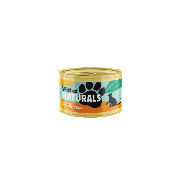 WEBBOX NATURALS MOUSSE CHICKEN 85G