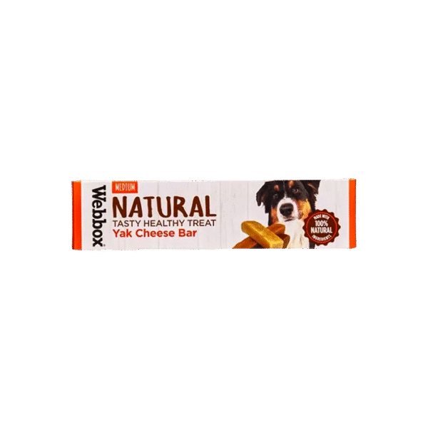 WEBBOX NATURAL BAR YAK CHEESE 70G