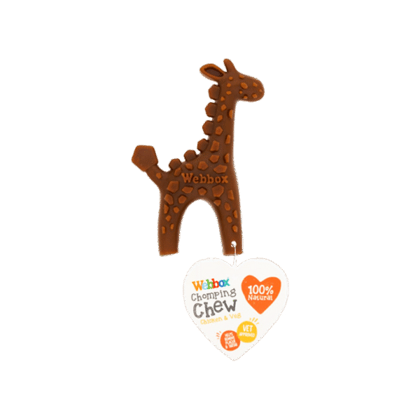 WEBBOX CHOMPING CHEW GIRAFFE CHICKEN 60G