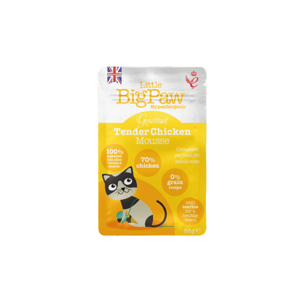 BIGPAW TENDER MOUSSE HYPOALLERGENIC CHICKEN 80G