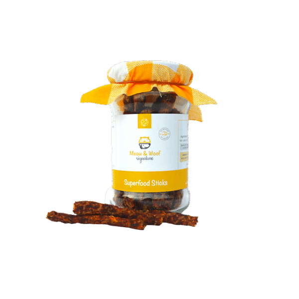 MEOW&WOOF SUPER FOOD STICKS 100G