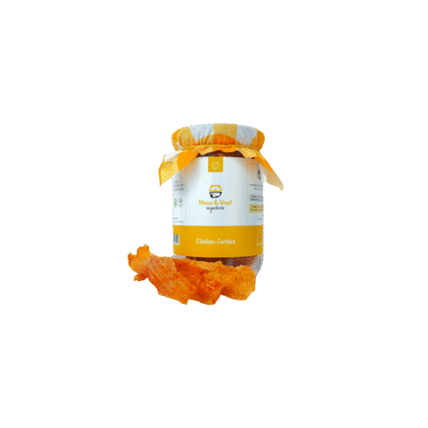 MEOW&WOOF CHICKEN JERKIES 50G