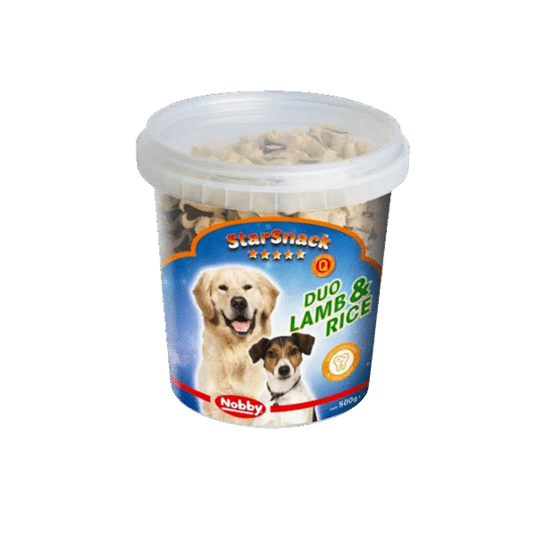 STARSNACK TRAINER DUO LAMB & RICE 500G