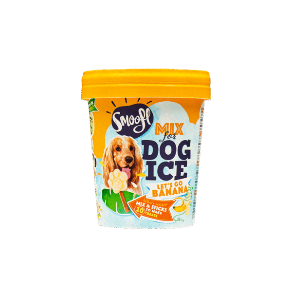 SMOOFL ICE CREAM MIX BANANA 160G