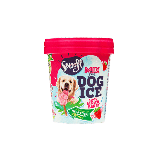 SMOOFL ICE CREAM MIX STRAWBERRY 160G