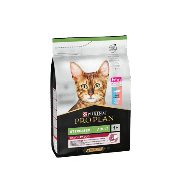 PROPLAN STERILISED SAVOURY DUO COD & TROUT 3KG