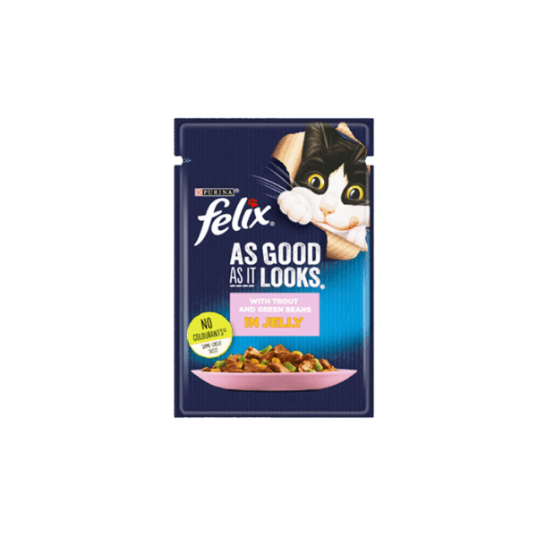 FELIX ADULT TROUT 85G