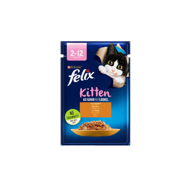 FELIX KITTEN CHICKEN 85G