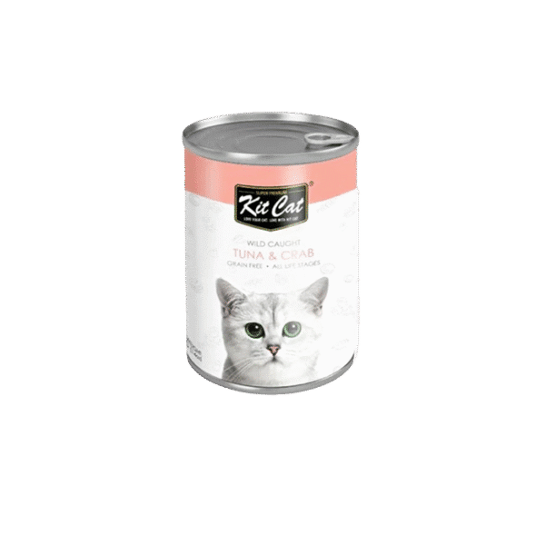 KITCAT GRAIN FREE ATLANTIC TUNA & CRAB 400G