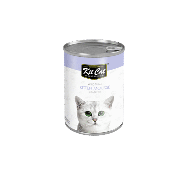 KITCAT GRAIN FREE KITTEN WILD TUNA 400G
