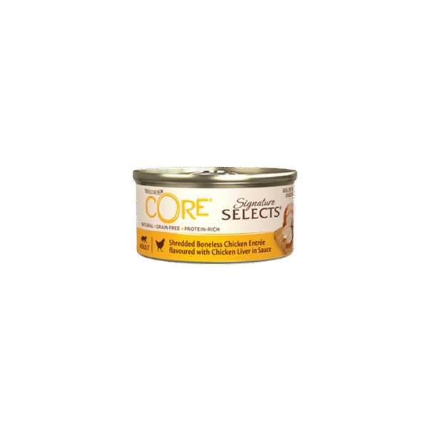 WELLNESS CORE SIGNATURE CHICKEN & CHICKEN LIVER 79G