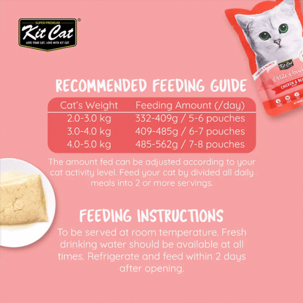 KITCAT PETITE POUCH CHICKEN & BEEF 70G - Image 4