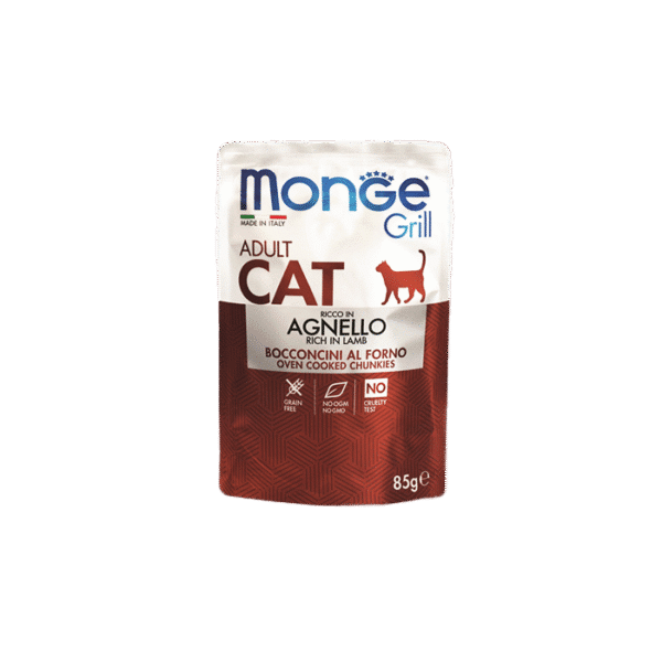 MONGE GRILL ADULT LAMB 85G