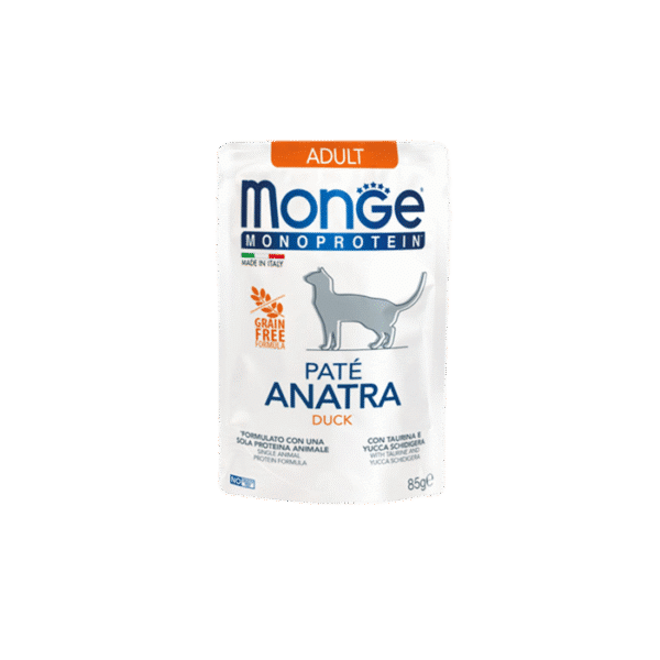 MONGE MONOPROTEIN ADULT DUCK 85G