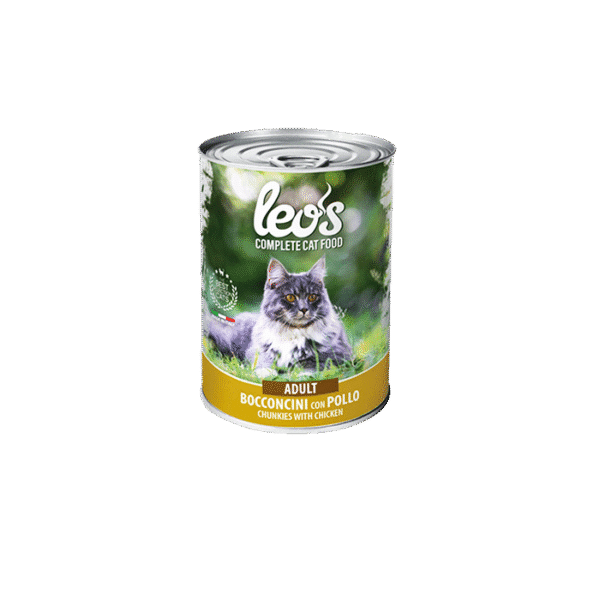 LEOS ADULT CHUNKIES & CHICKEN 415G