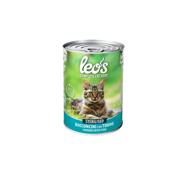LEOS STERILIZED ADULT CHUNKIES & TUNA 415G