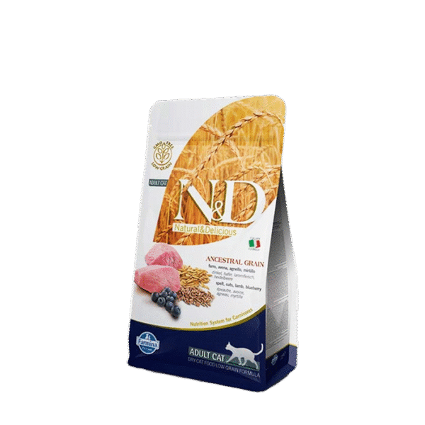N&D ANCESTRAL LOW GRAIN WITH LAMB & BLUEBERRY 1.5KG