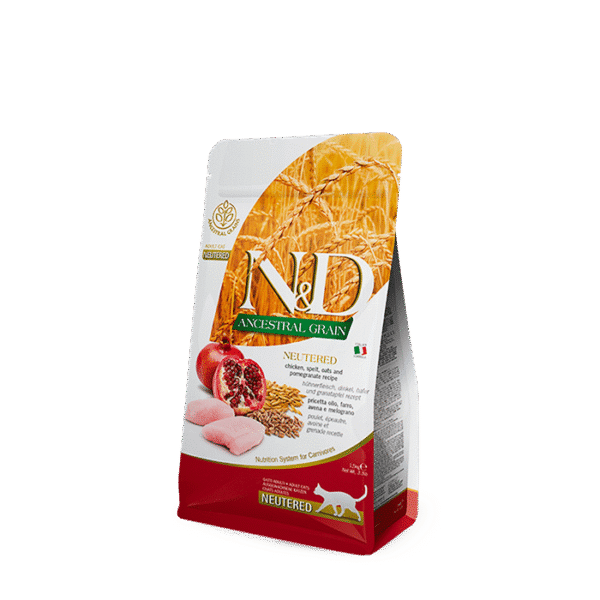 N&D NEUTERED ANCESTRAL GRAIN CHICKEN & POMEGRANATE 1.5KG
