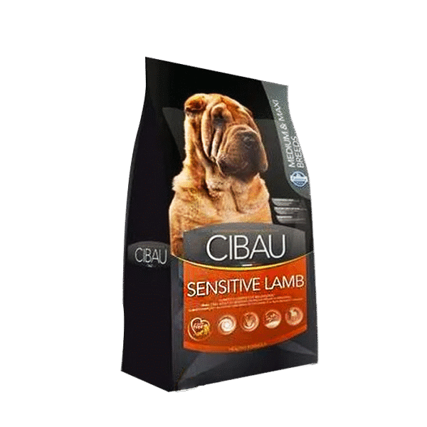 N&D FARMINA CIBAU ADULT SENSITIVE LAMB M-MAXI 2.5KG