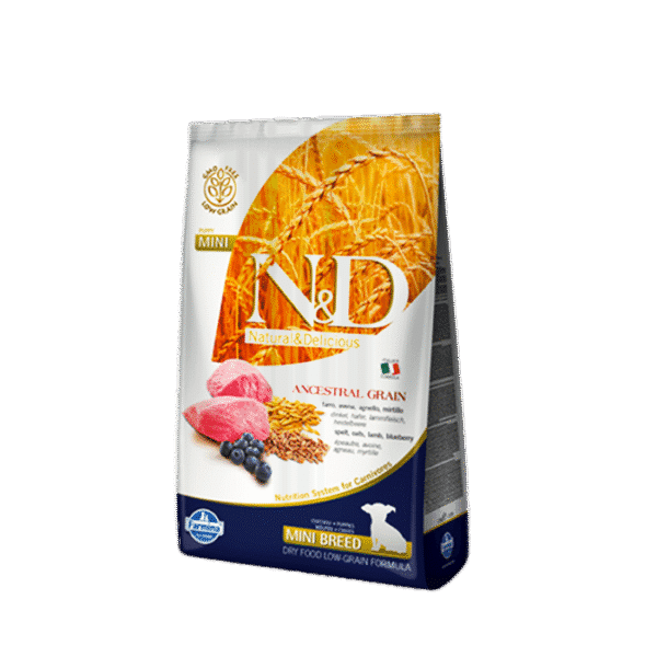 N&D PRIME MINI PUPPY LAMB & BLUEBERRY 2.5 KG