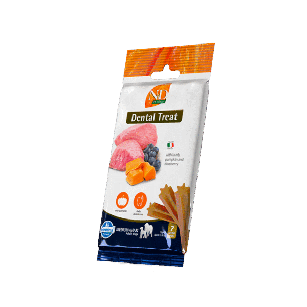 N&D DENTAL TREAT LAMB, PUMPKIN & BLUEBERRY 100G