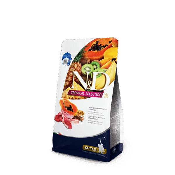 N&aD KITTEN TROPICAL SELECTION LAMB 1.5KG