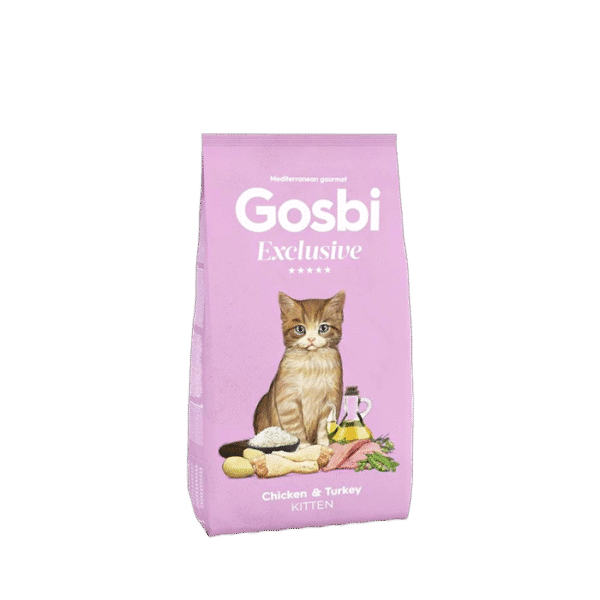GOSBI EXCLUSIVE KITTEN CHICKEN & TURKEY 1.5KG