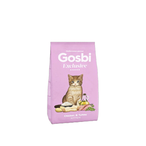 GOSBI EXCLUSIVE KITTEN CHICKEN & TURKEY 400G