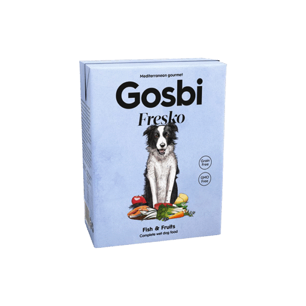 GOSBI FRESKO FISH & FRUITS 375G