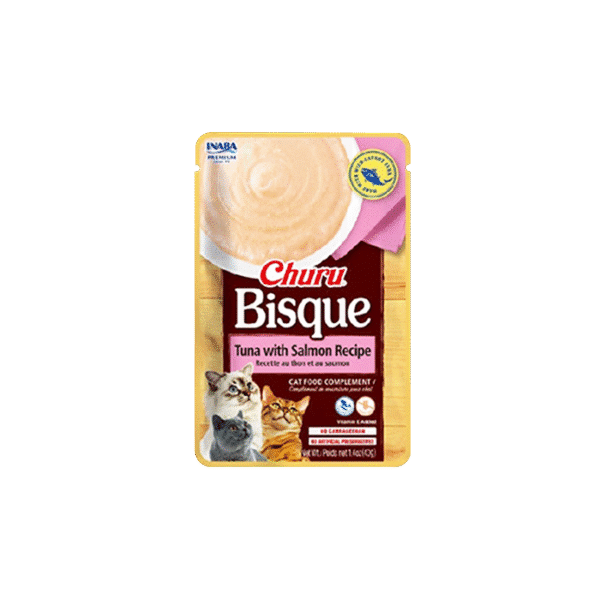 INABA CHURU BISQUE TUNA & SALMON 40G
