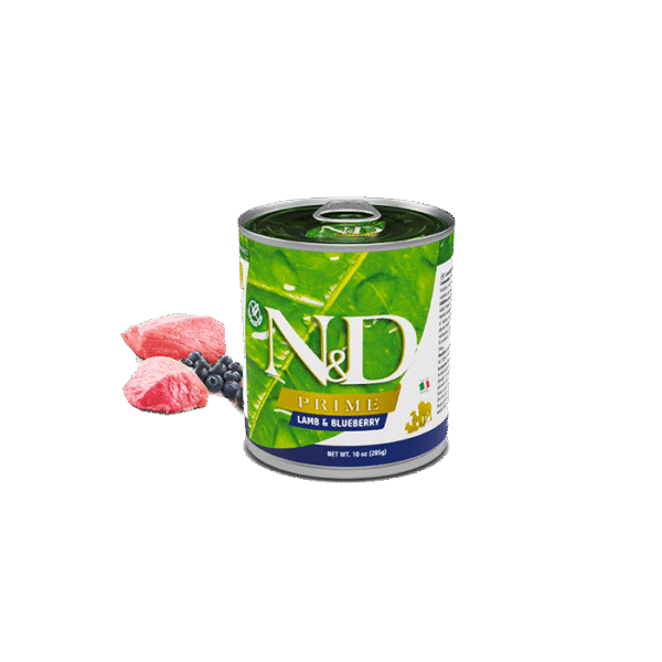 N&D PRIME ADULT LAMB & BLUEBERRY 285G