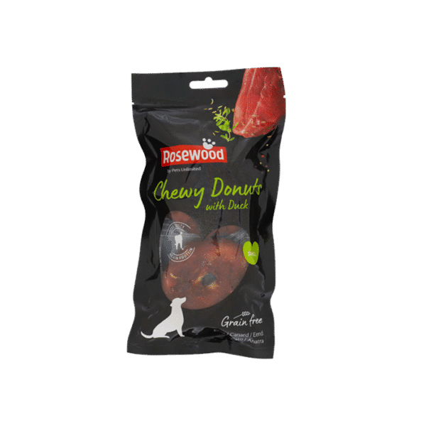 ROSEWOOD LARGE CHEW DONUTS DUCK 150G