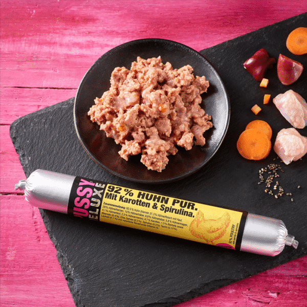 MEAT LOVE DELUX CHICKEN & CARROTS SPIRULINA 100G - Image 2