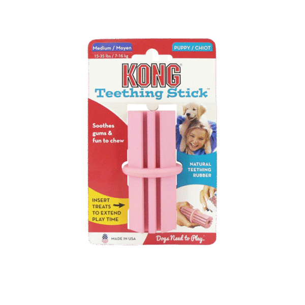 KONG PUPPY TEETHING STICK MEDIUM