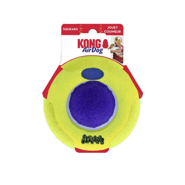 KONG AIRDOG SQUEAKER SAUCER MEDIUM