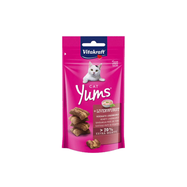VITAKRAFT YUMS ADULT LIVER SAUSAGE 40G