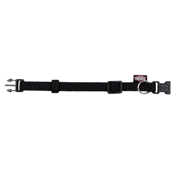 TRIXIE PREMIUM DOG COLLAR BLACK L-XLARGE
