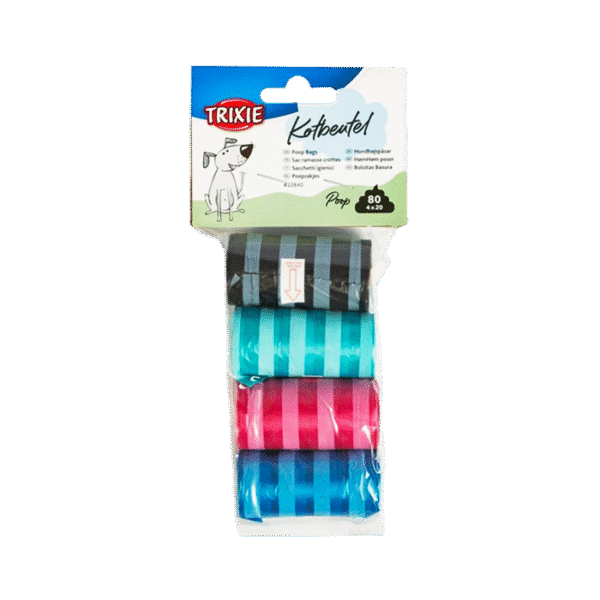 TRIXIE DOG POOP BAGS MIX 4*20