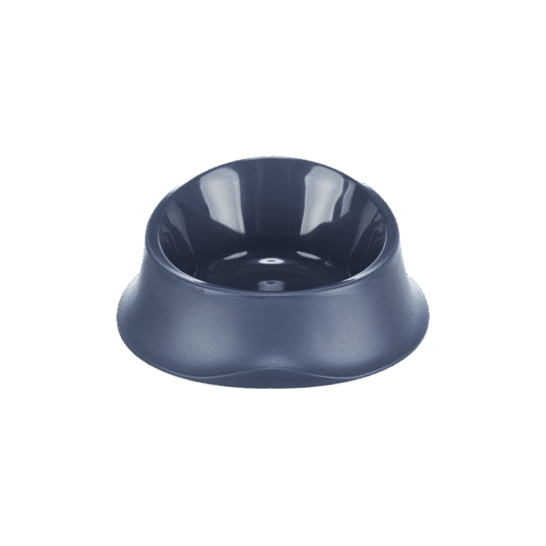 TRIXIE PLASTIC RUBBER BOWL RING BLUE FOR DOGS & CATS