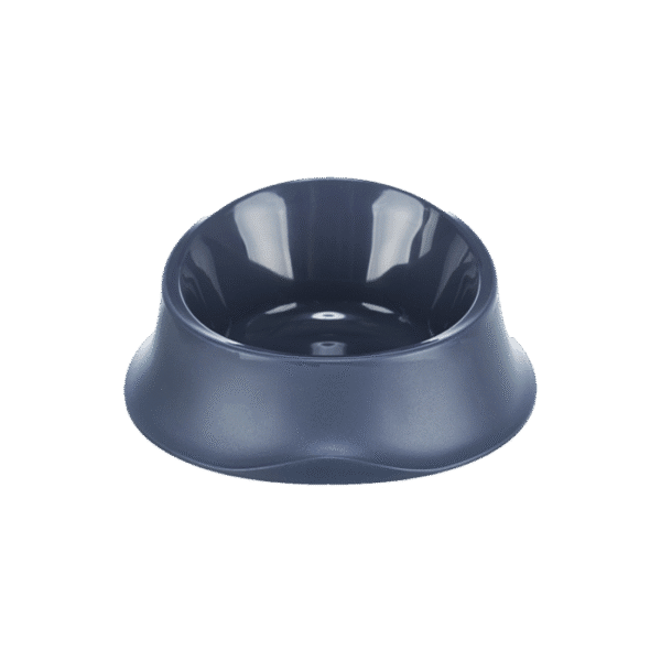 TRIXIE PLASTIC RUBBER BOWL RING BLUE FOR DOGS & CATS