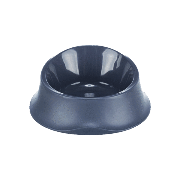 TRIXIE PLASTIC RUBER BOWL BLUE FOR DOGS & CATS
