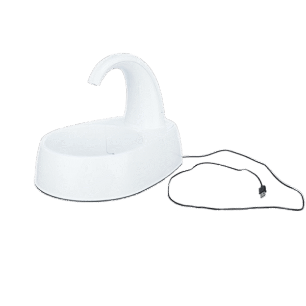 TRIXIE CURVED STREAM DRINKING FOUNTAIN PLASTIC 2.5L