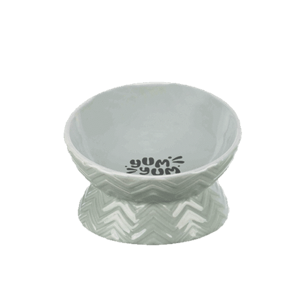 TRIXIE ELEVATED CERAMIC BOWL YUMYUM 0.35L/17CM