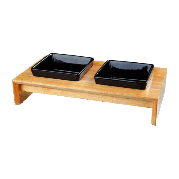 TRIXIE CERAMIC BOWL WOOD 2X0.4L