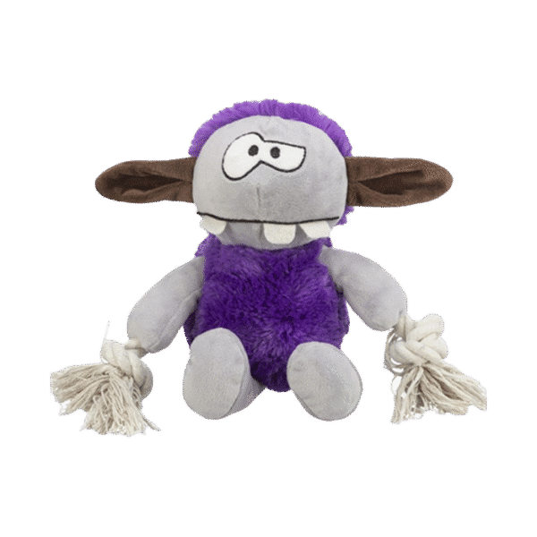 TRIXIE DOG TOY MONSTER PURPLE