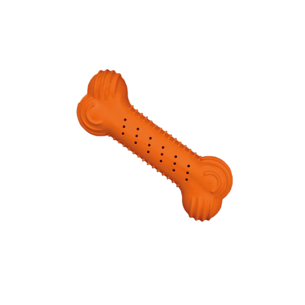 TRIXIE RUSTLING BONE NATURAL RUBBER MEDIUM