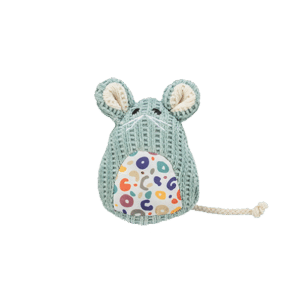 TRIXIE SEATED MOUSE FABRIC